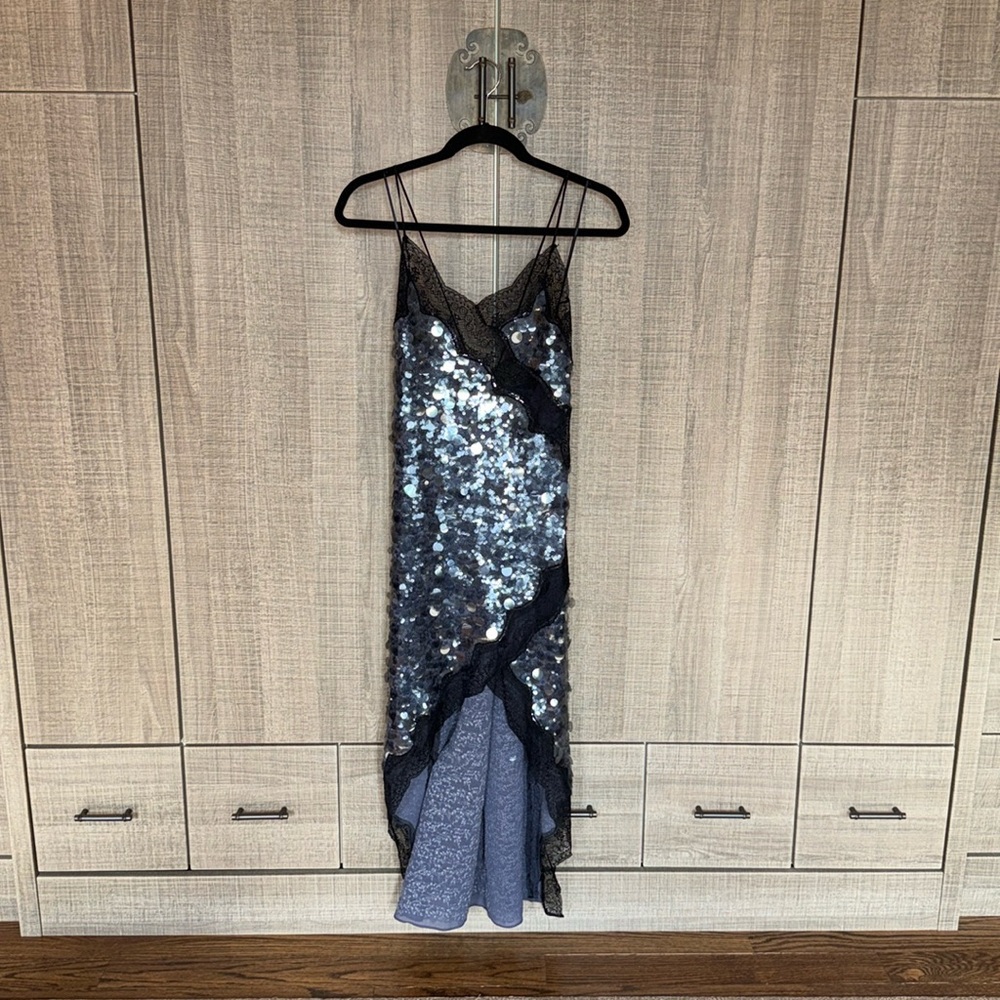 Zara Lace Sequins‎ Collection Dress